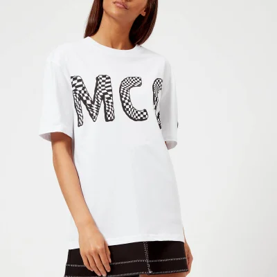 McQ Alexander McQueen Women's Boyfriend Logo T-Shirt - Optic White