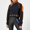 P.E Nation Women's End Plate Cropped Sweatshirt - Navy - Image 1