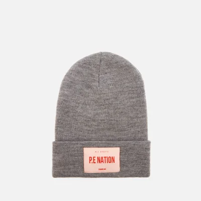 P.E Nation Women's The Kayo Woolmark Collection Beanie Hat - Grey Marl
