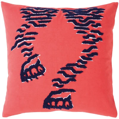 KENZO Tiger Cushion Cover - Red