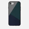 Native Union Clic Marquetry - iPhone 7/8 Case - Petrol Blue - Image 1