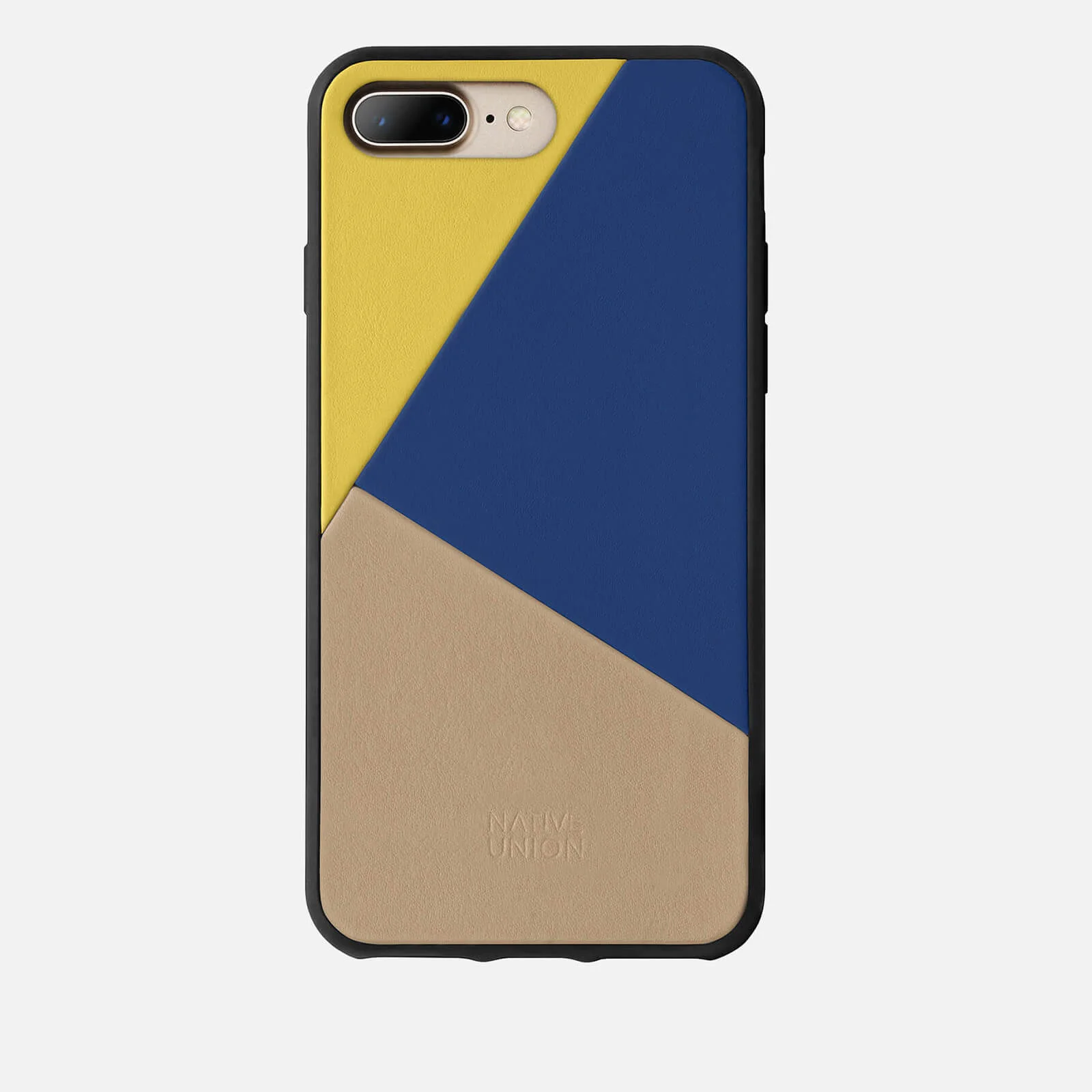 Native Union Clic Marquetry - iPhone 7 Plus/8 Plus Case - Canary Image 1