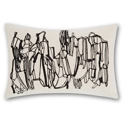 Tom Dixon Geo Cushion - Multi - 40 x 60cm