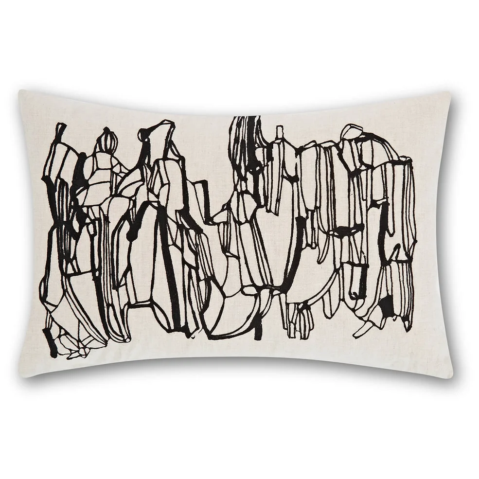 Tom Dixon Geo Cushion - Multi - 40 x 60cm Image 1