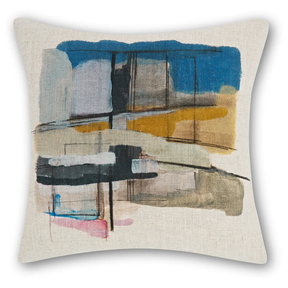 Tom Dixon Paint Cushion - Multi - 45 x 45cm Image 1