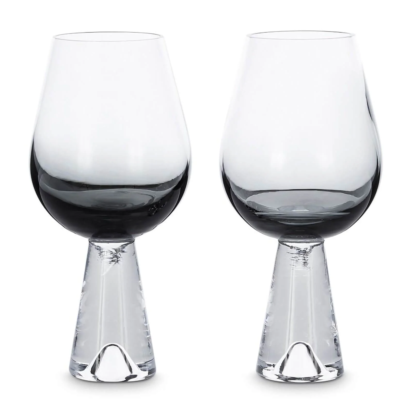 Tom Dixon Tank Wine Glasses - Black Image 1