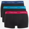 Calvin Klein Men's 3 Pack Trunk Boxer Shorts - Black/Seaway Black/Estate Blue Black - Image 1