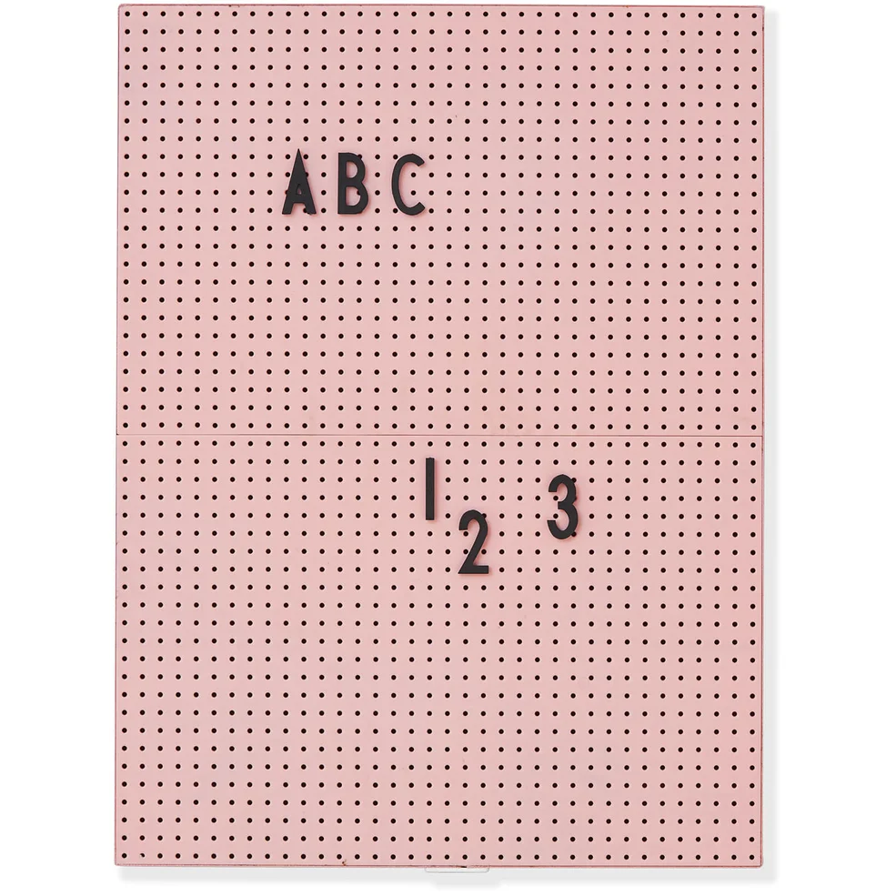 Design Letters A4 Message Board - Pink Image 1