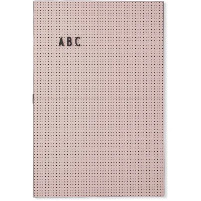 Design Letters A3 Message Board - Pink