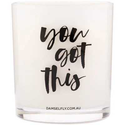 Damselfly You Got This Candle 450g