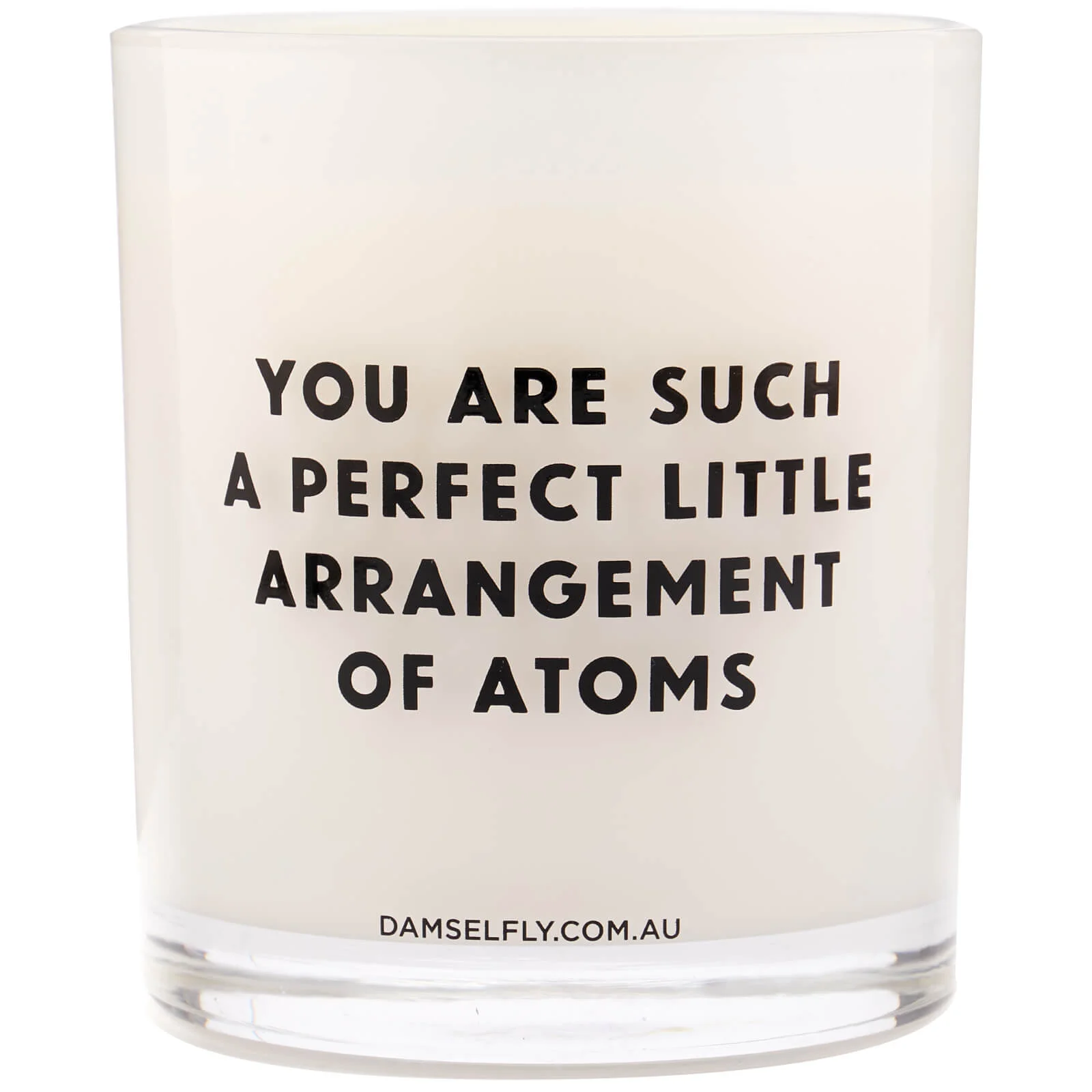 Damselfly Arrangement of Atoms Candle 450g Image 1