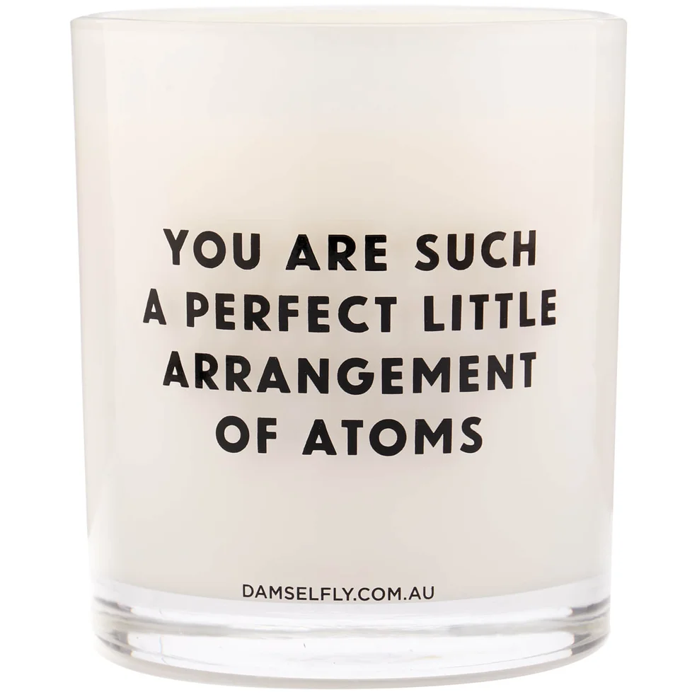 Damselfly Arrangement of Atoms Candle 450g Image 1