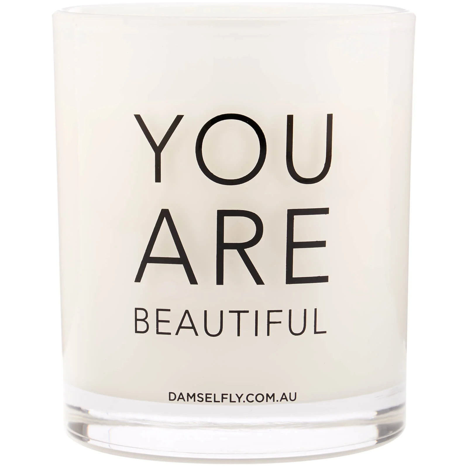 Damselfly You Are Beautiful Candle 300g Image 1