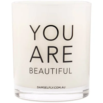 Damselfly You Are Beautiful Candle 300g