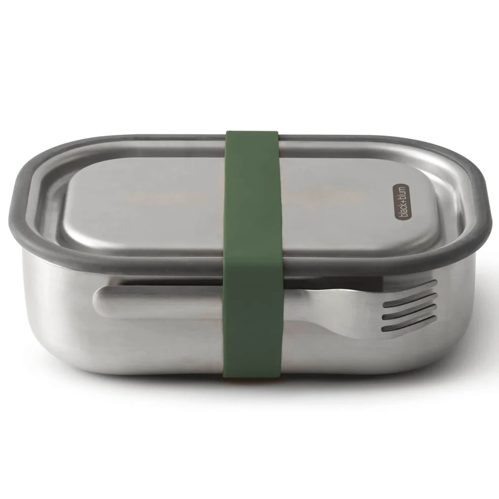 Black+Blum Stainless Steel Lunch Box - Olive Image 1