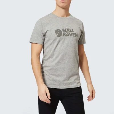 Fjallraven Men's Logo Short Sleeve T-Shirt - Grey