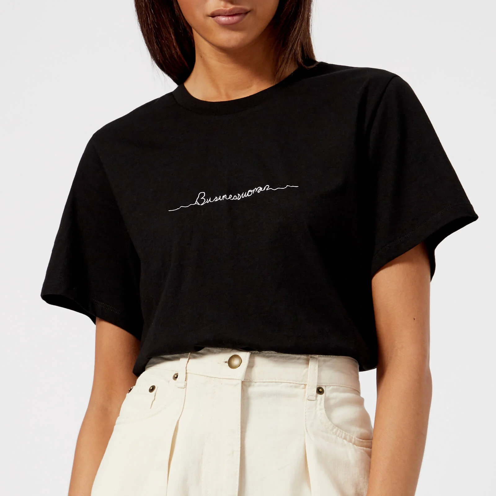 Rejina Pyo Women's Erin Business Woman T-Shirt - Black Image 1