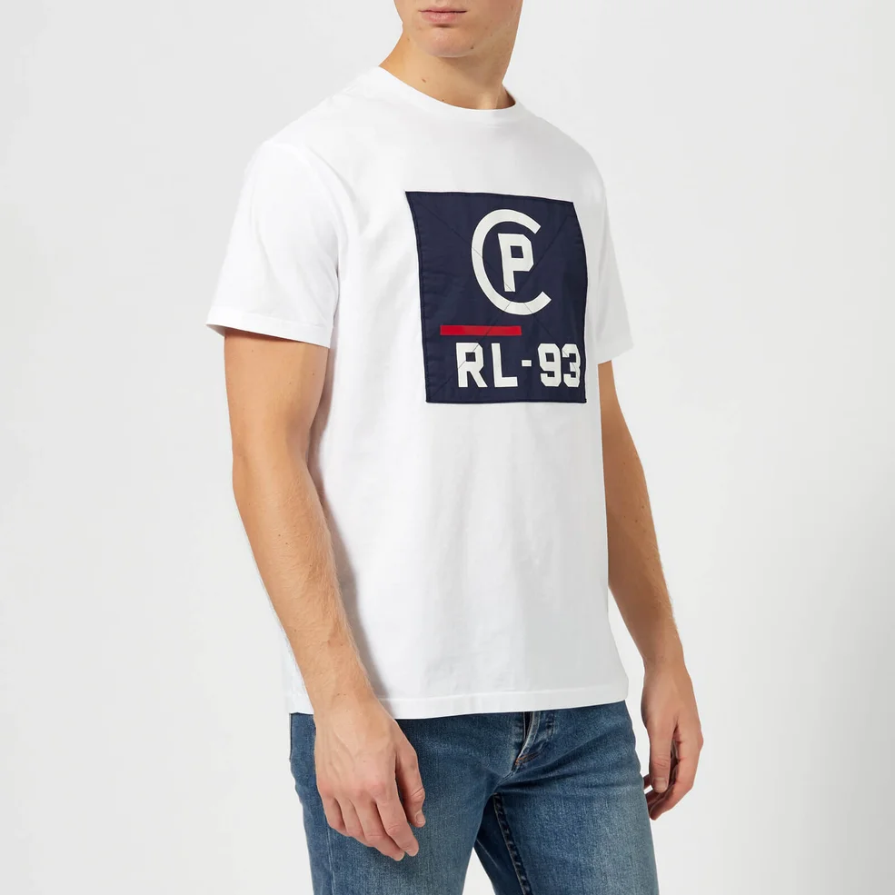 Polo Ralph Lauren Men's Regatta Jersey Logo Short Sleeve T-Shirt - White Image 1