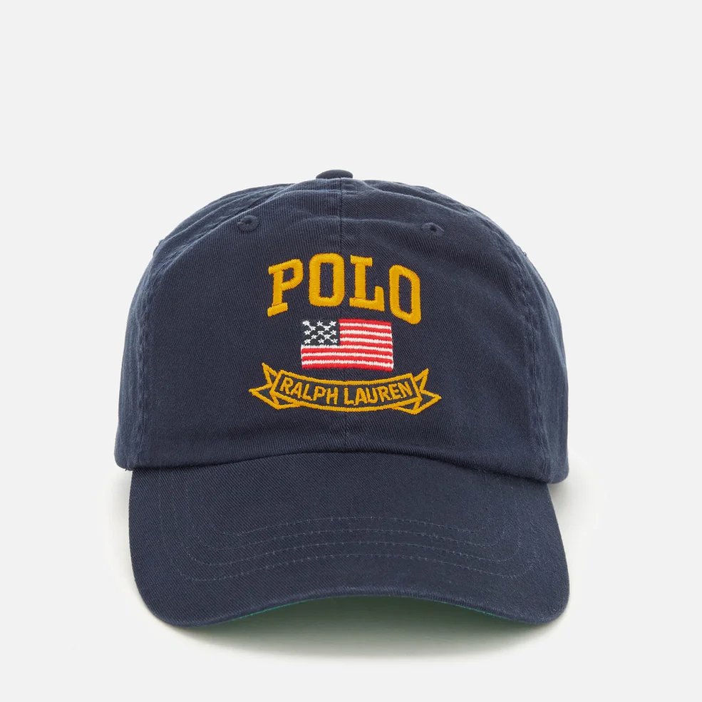 Polo Ralph Lauren Men's Cotton Chino Classic Sports Cap - Newport Navy Image 1