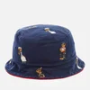 Polo Ralph Lauren Men's Cotton Chino Bear Bucket Hat - Newport Navy - Image 1