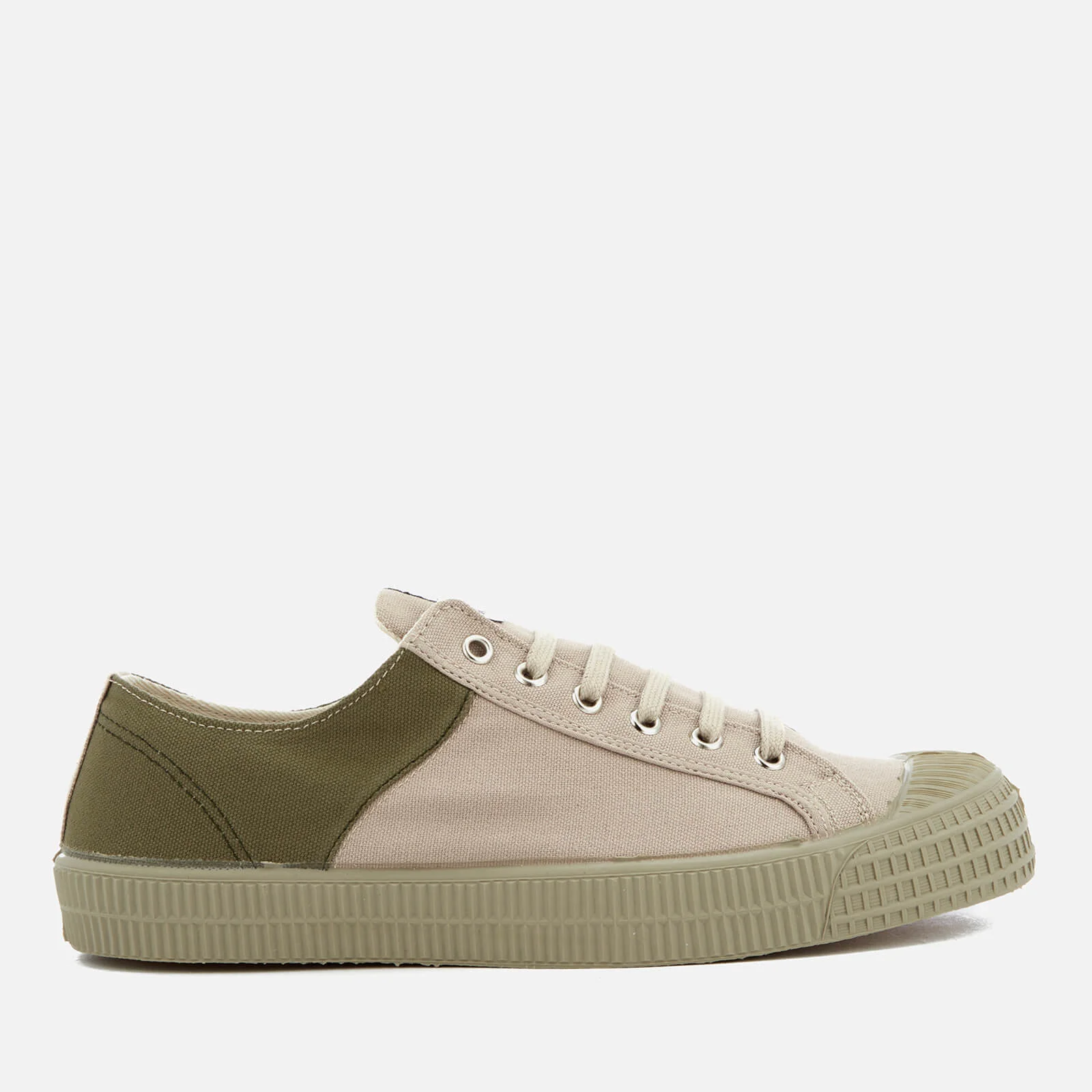 Novesta X Universal Works Men's Star Master Two-Tone Trainers - Platan/Military Image 1