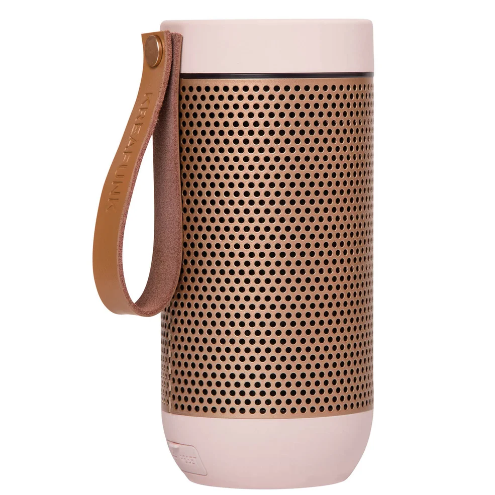 Kreafunk aFUNK 360 Degrees Bluetooth Speaker - Dusty Pink/Rose Gold Image 1