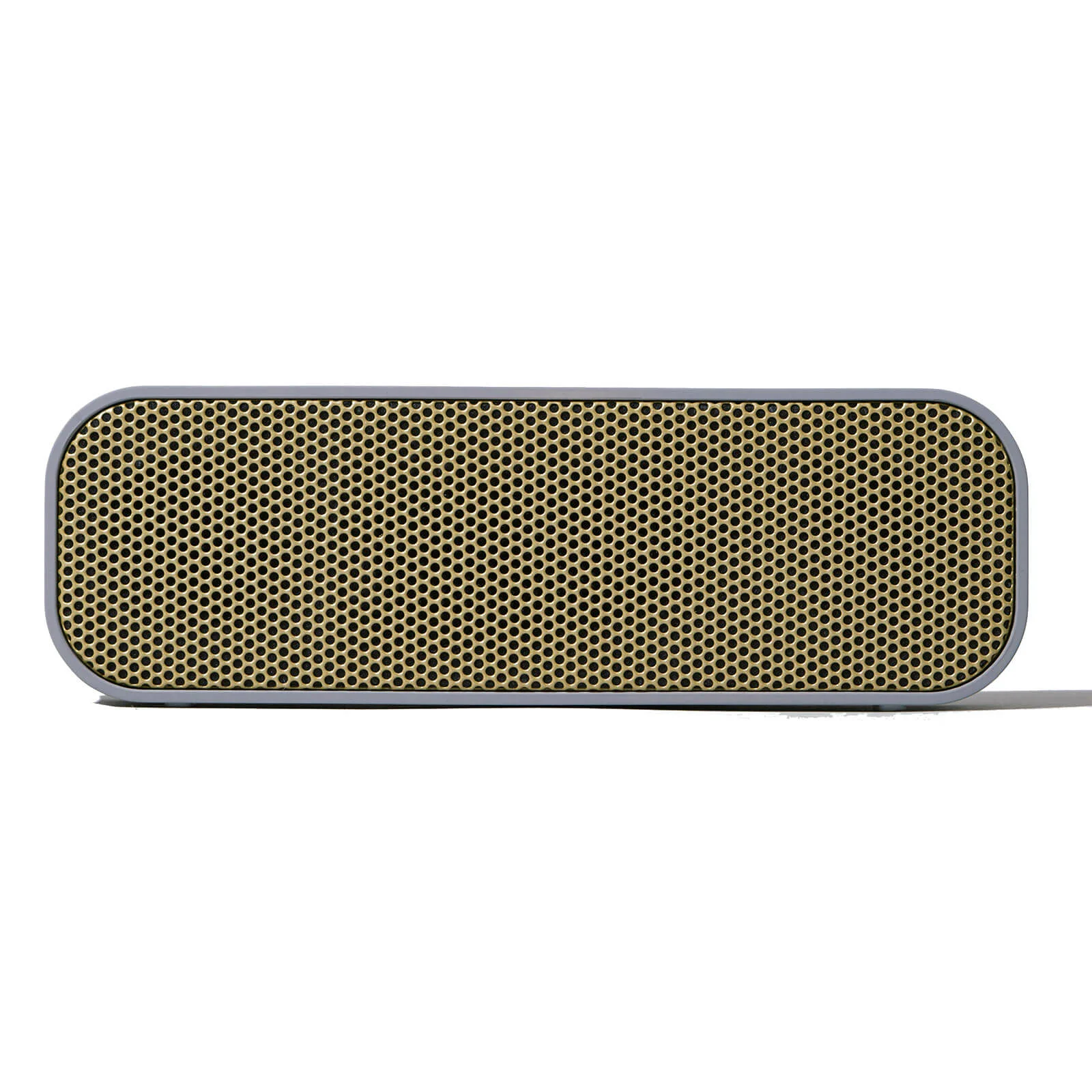 Kreafunk aGROOVE Bluetooth Speaker - Cool Grey/Gold Image 1
