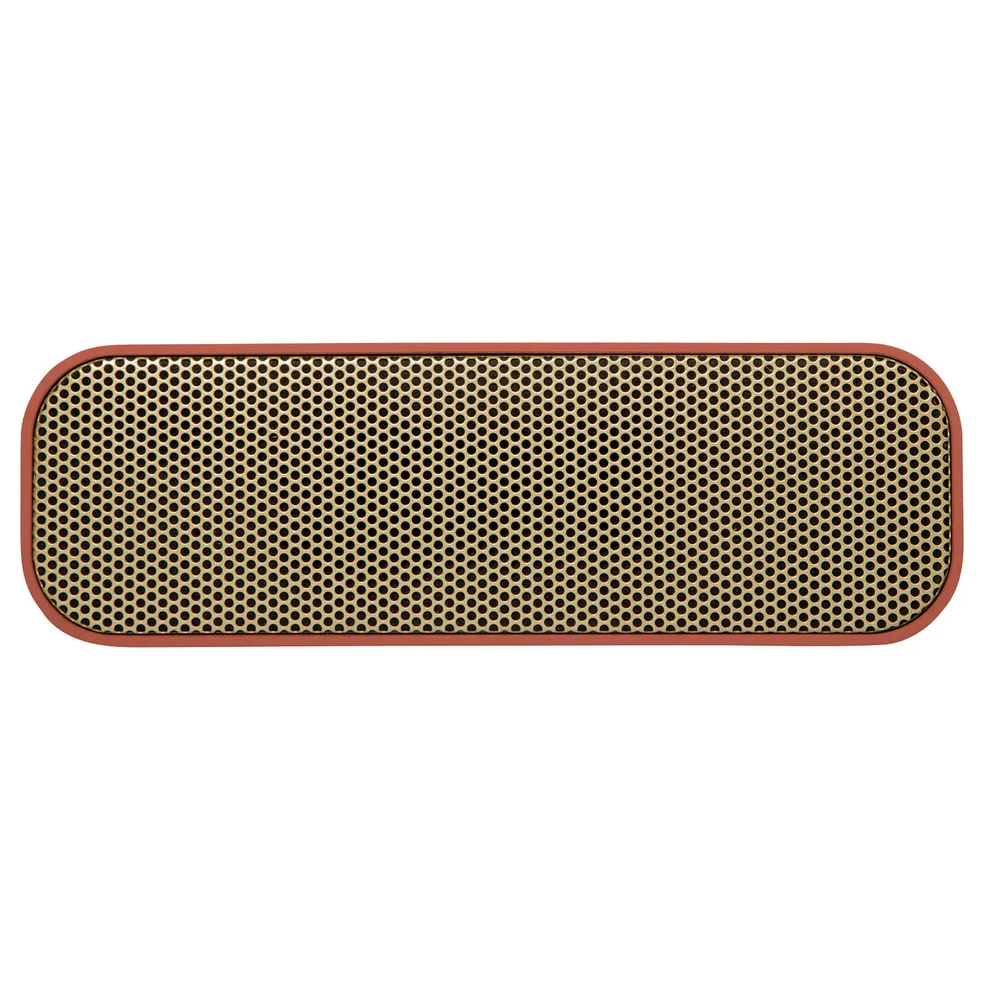 Kreafunk aGROOVE Bluetooth Speaker - Soft Coral/Gold Image 1
