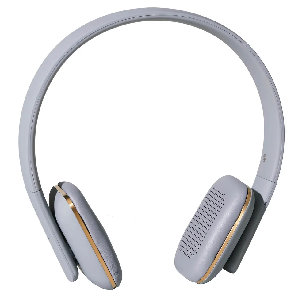 Kreafunk aHEAD Bluetooth Headphones - Cool Grey Image 1