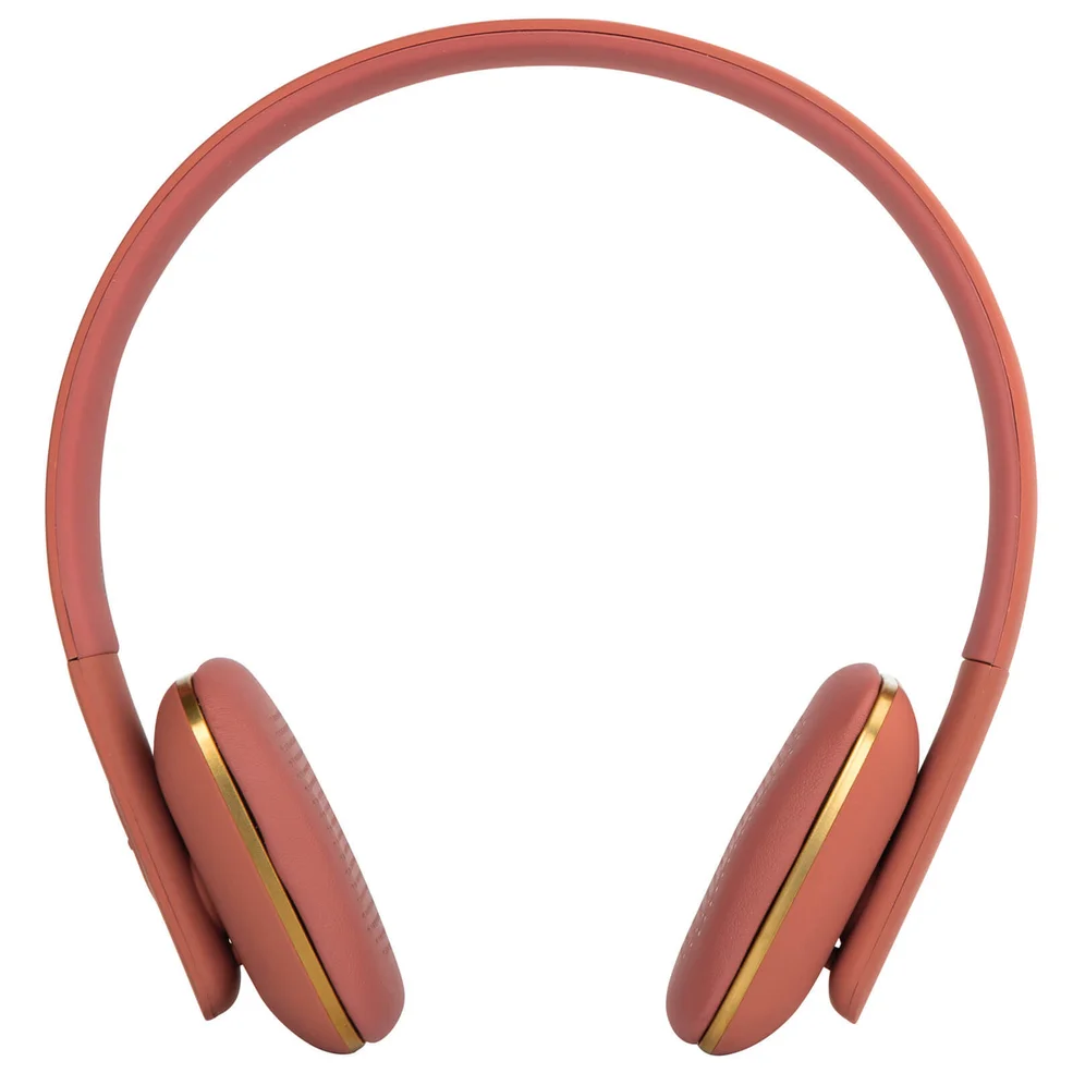 Kreafunk aHEAD Bluetooth Headphones - Soft Coral Image 1