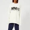 MM6 Women's Logo Basic Sweatshirt - Off White - Image 1