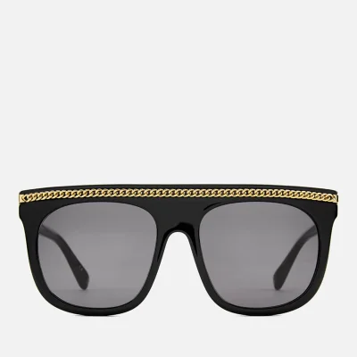 Stella McCartney Women's Chain Sunglasses - Black/Smoke