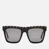 Stella McCartney Women's Square Frame Sunglasses - Black/Grey - Image 1
