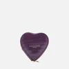 Aspinal of London Women's Heart Coin Purse - Amethyst - Image 1