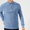 Polo Ralph Lauren Men's Pima Cotton Half Zip Sweater - Blue - Image 1