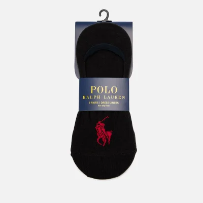 Polo Ralph Lauren Men's 3 Pack Ankle Socks - Black