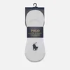 Polo Ralph Lauren Men's 3 Pack Ankle Top Logo Socks - White - Image 1