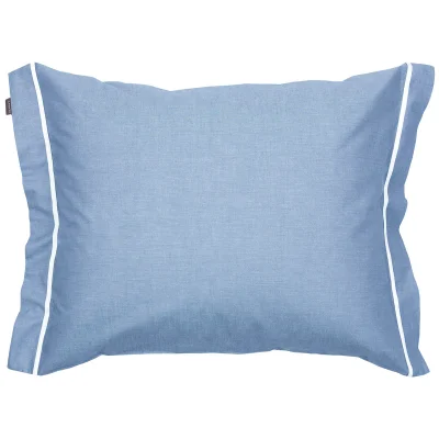GANT Home New Oxford Pillowcase - Capri Blue - 50 x 75cm
