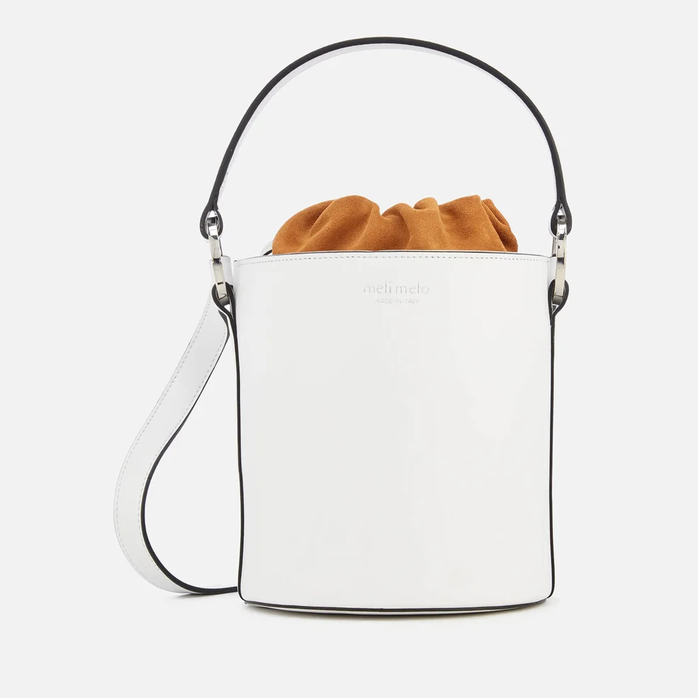 meli melo Women's Santina Mini Bucket Bag - White Image 1