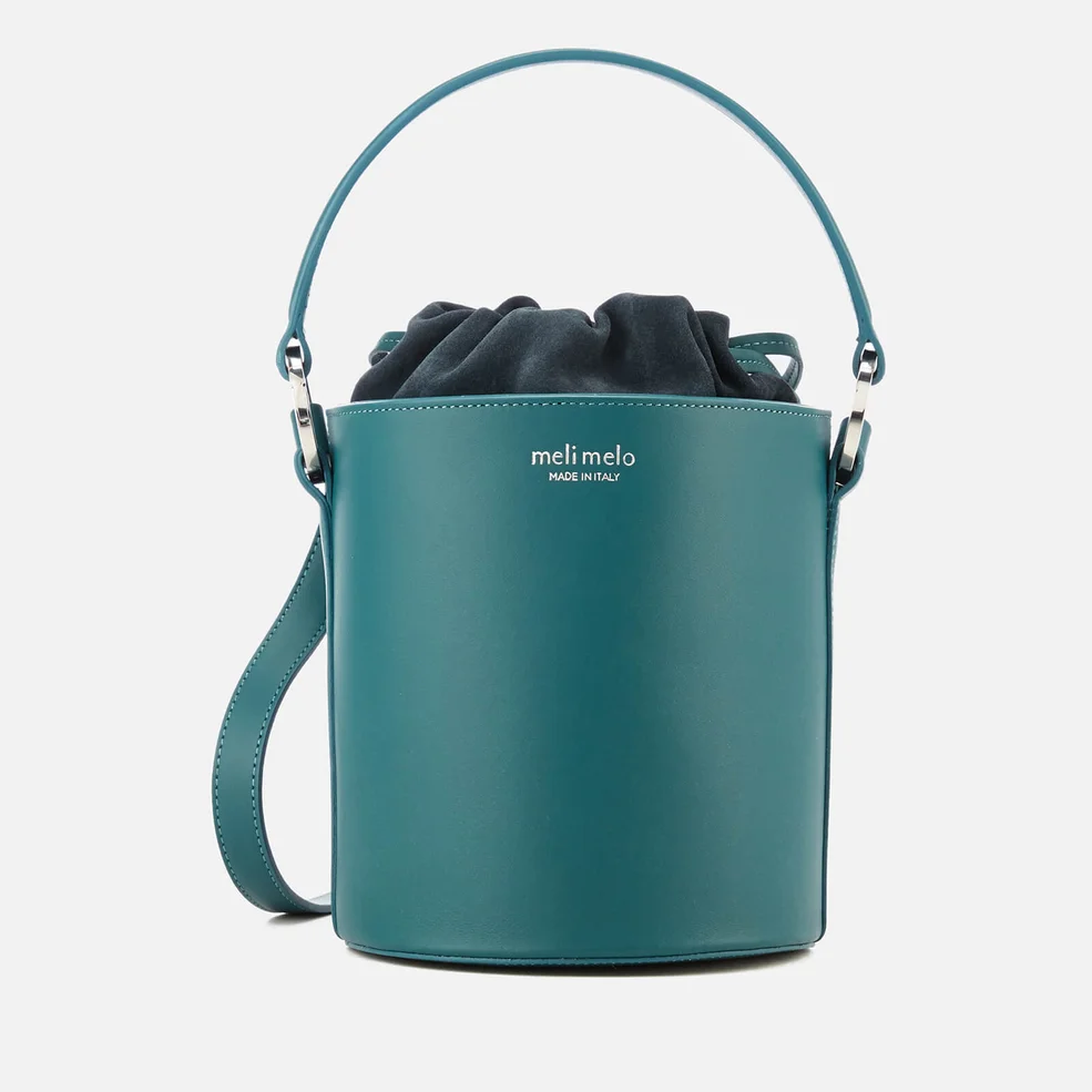 meli melo Women's Santina Mini Bucket Bag - Marble Green Image 1