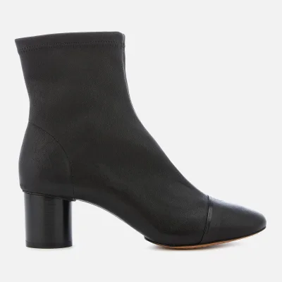 Isabel Marant Women's Datsy Block Heeled Ankle Boots - Black