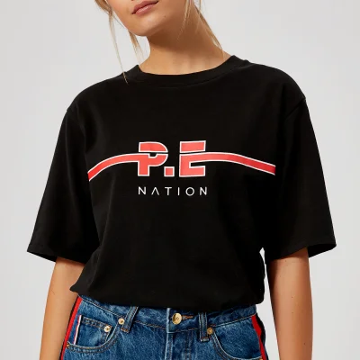 P.E Nation Women's The Dartford Short Sleeve T-Shirt - Black