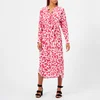 Marant Etoile Women's Calypso Printed Silk Dress - Pink Drop - Image 1