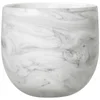 Bloomingville Glass Flowerpot - White - Image 1