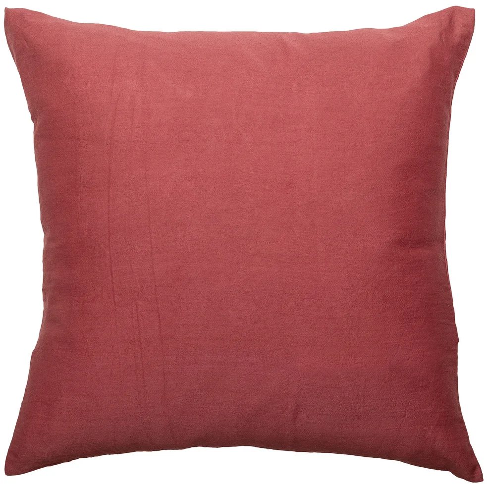 Bloomingville Cotton Cushion - Red Image 1