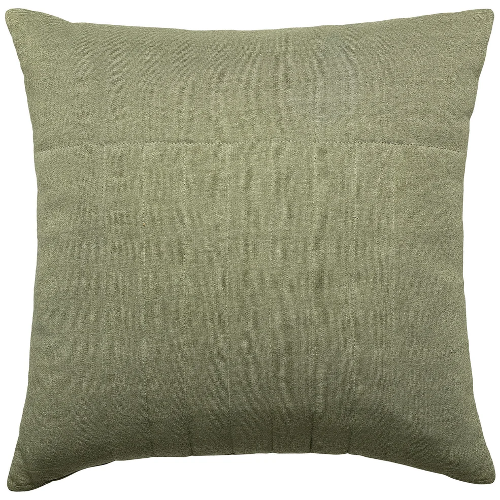 Bloomingville Cotton Cushion - Green Image 1