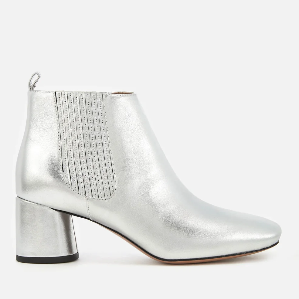Marc Jacobs Women's Rocket Heeled Chelsea Boots - Silver Image 1
