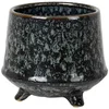 Broste Copenhagen Annie Flowerpot - Stoneware Dark Blue Antique - Image 1