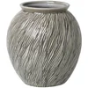 Broste Copenhagen Sandy Ceramic Vase - Smoked Pearl - Image 1