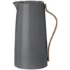 Stelton Emma Vacuum Coffee Jug - 1.2L - Grey - Image 1